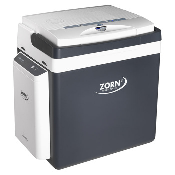 ZORN 25 L elektrisk køleboks/varmeboks 12/230V inkl. 7,8 Ah