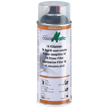 Colormatic 1K täyteprimeri HG1–HG8 harmaa 400 ml