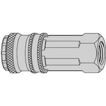 Paineilman pikaliitin 3/8" G sisäkierre NBR. Sarja 320 eSafe, DN 7,6 Cejn