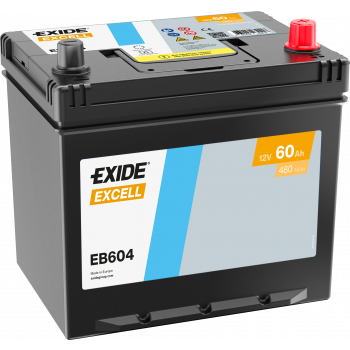 Exide Excell EB604 60 Ah