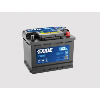 Exide Excell EB620 62 Ah