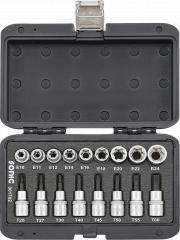 Bitshylssats Torx 1/2