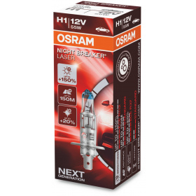 Osram Night Breaker Laser - Glödlampa H1 55W 12 V 1-pack