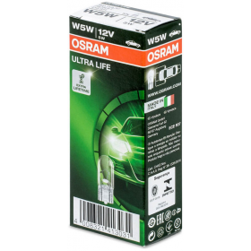 Osram Ultra Life - Lyspære W5W 5W 12 V 1-pakning