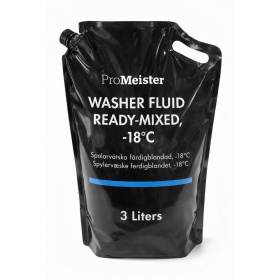 Spolarvätska Färdigblandad -18 °C  3 Liter ProMeister