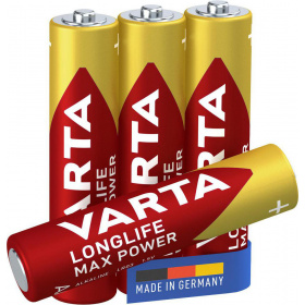 LONGLIFE Max Power batterier AAA (4 stk) Varta