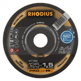Katkaisulaikka XT38 125x1,5x22,23 mm Rhodius
