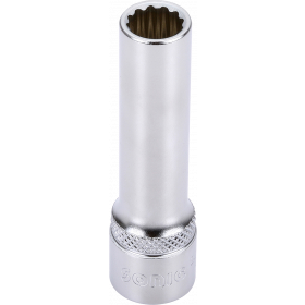 Hylsy 3/8" 12-kulmainen pitkä 9 mm Sonic