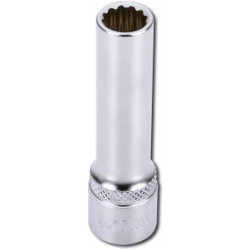 Hylsy 3/8" 12-kulmainen pitkä 11 mm Sonic