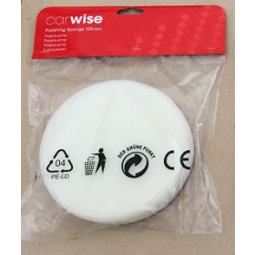 Carwise Skumrondell Mjuk 125 mm - 1-pack