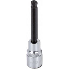 Sekskantsokkel 1/2" kuusiokolo pallopäällä 100 mm pitkä 6 mm Sonic