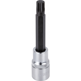 Hylsy 1/2" Spline 100 mm pitkä M10 Sonic