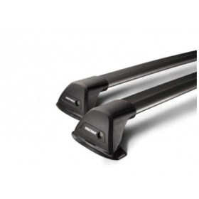 Yakima FlushBar Lasthållarrör 100 cm - S6YB/8050221 - Svart 2-pack