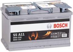 Bosch AGM Start-Stop S5A 011 80Ah