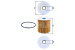 Mahle OX 149D Oliefilter – filterindsats, højde 79 mm, indre Ø 28 mm, ydre Ø 73 mm