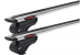 MontBlanc Activa Aero+ 241600 - Komplett lastbærer til Hevet skinne 125 cm - Aluminium 2-pack
