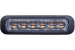 Varningsljus Dark Knight Blixtljus Orange 6 LED Strands