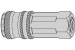 Paineilman pikaliitin 3/8" G sisäkierre NBR. Sarja 320 eSafe, DN 7,6 Cejn