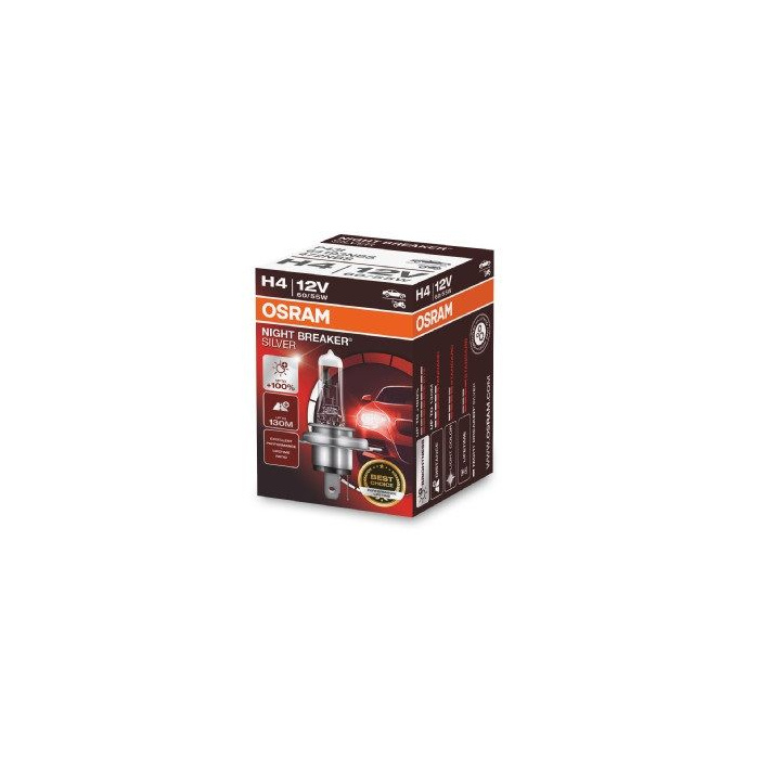 Lampa, H4 NIGHT BREAKER SILVER, 1-pack Osram