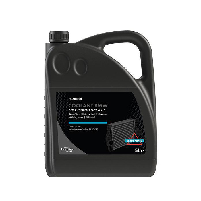Bild av ProMeister OEM COOLANT BMW Ready Mixed 5 L ProMeister Bild av ProMeister OEM COOLANT BMW Ready Mixed 5 L ProMeister