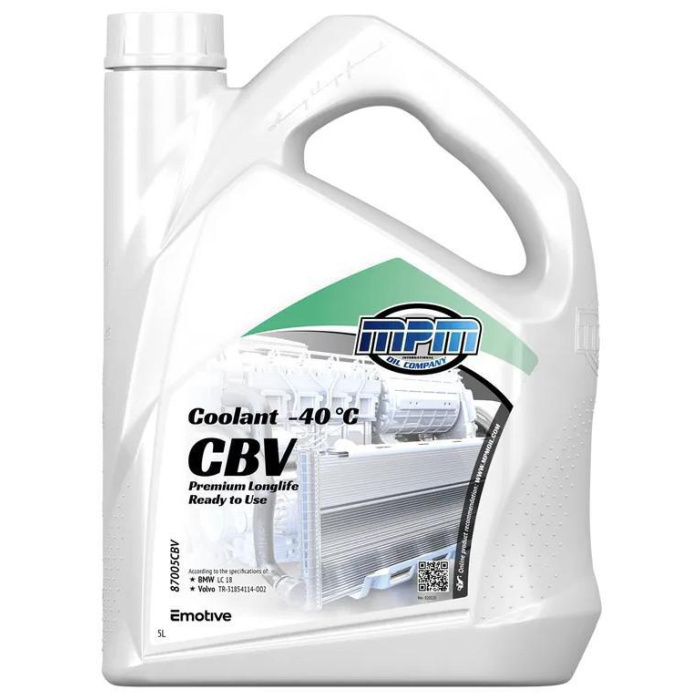 Huvudbild för Glykol Longlife BMW & Volvo Ready Mixed -40°C - 5 liter MPM