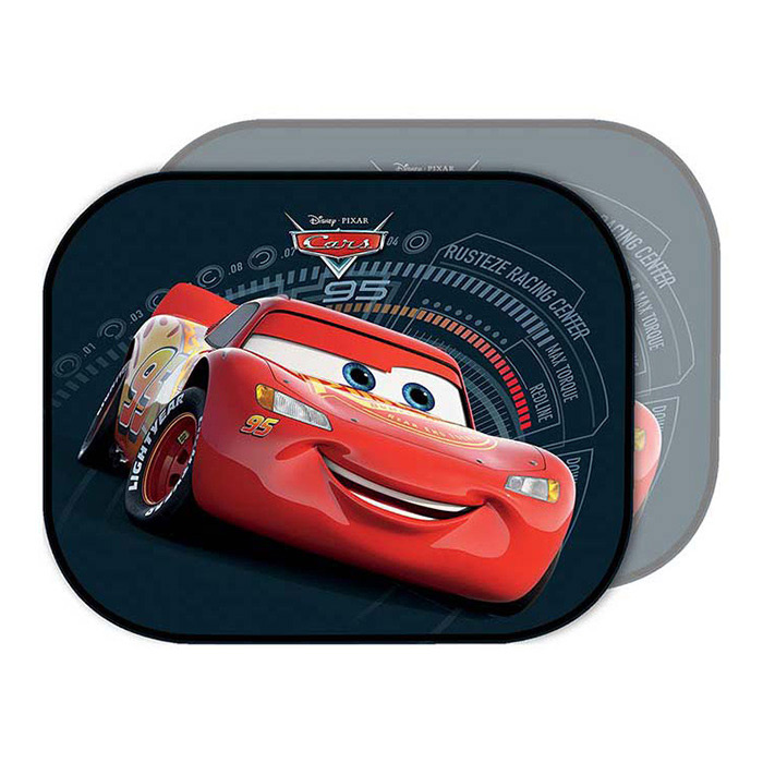Huvudbild för Disney solbeskytter Cars 2 stk. 44x35 cm
