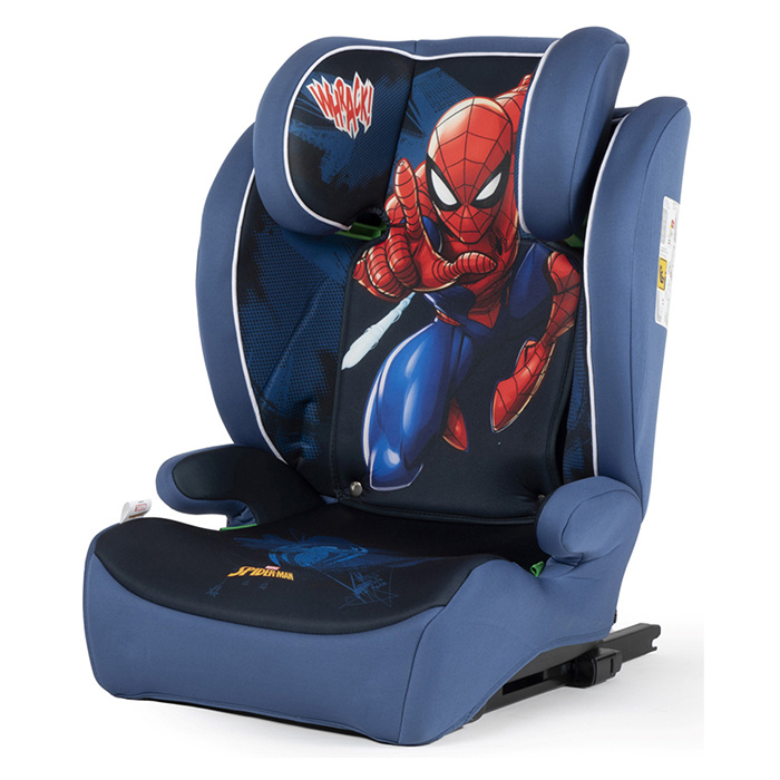 Huvudbild för Disney Isofix Selepude Med Ryg Spiderman 105-150cm R129