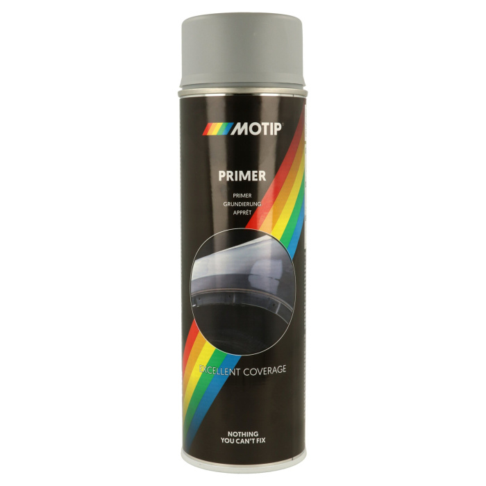 Sprayprimer/Filler Grå 500ml Motip