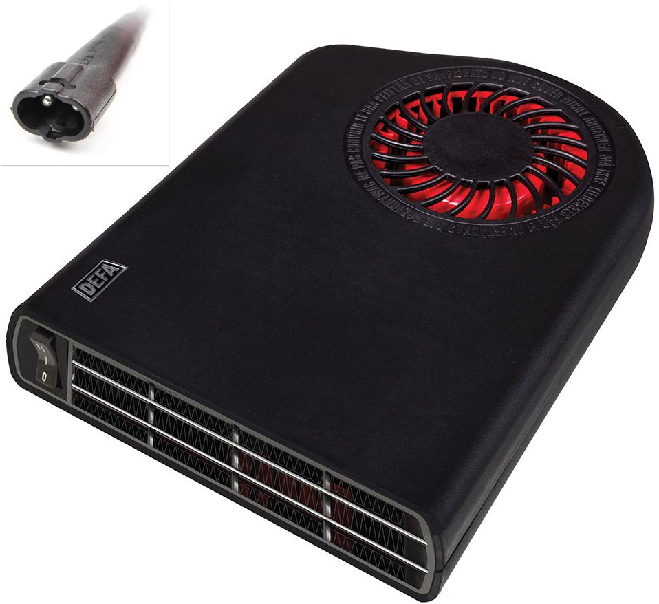 DEFA Termini II 1900 W - Kupévärmare DEFA interior plug - 430065 - Volvo - VW - Toyota - Ford - Mercedes - Renault - Audi - Peugeot
