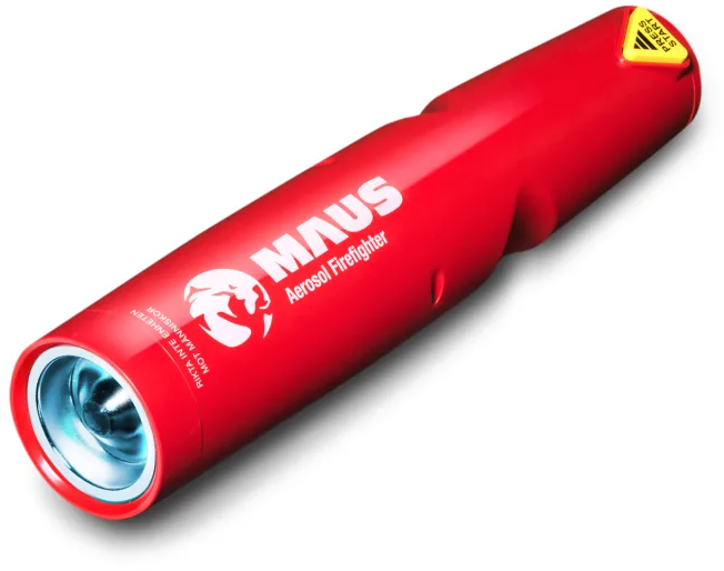 Maus Xtil Klein-Aerosolsläckare m.Fäste null