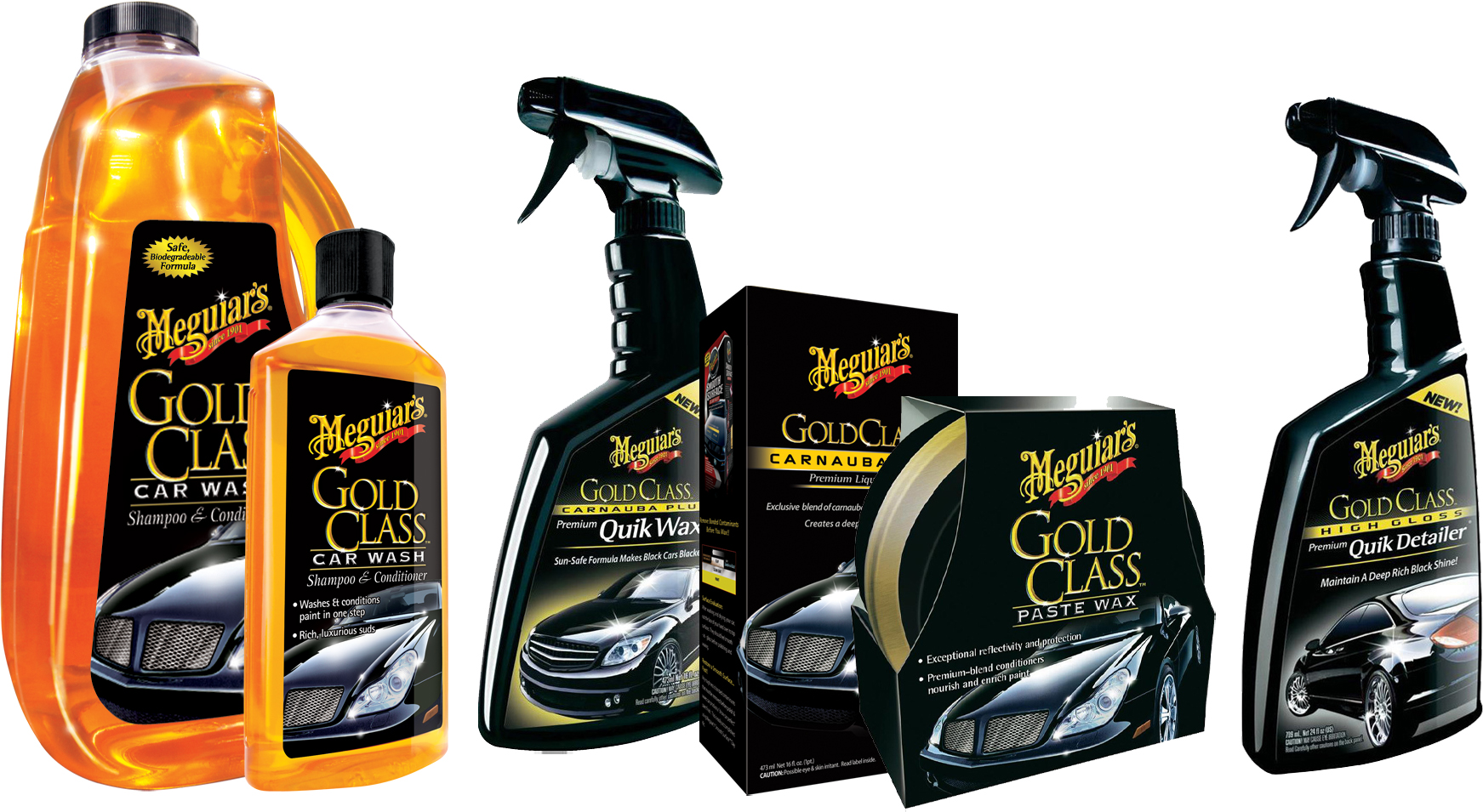 Meguiars Gold Class-paket
