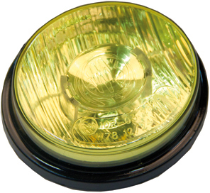 DRL GUL RUND 12-24V LED Strands