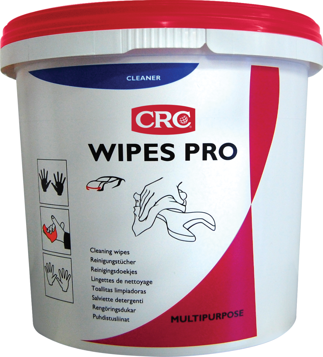CRC Wipes Pro Multipurpose - Garagewipes 100 st