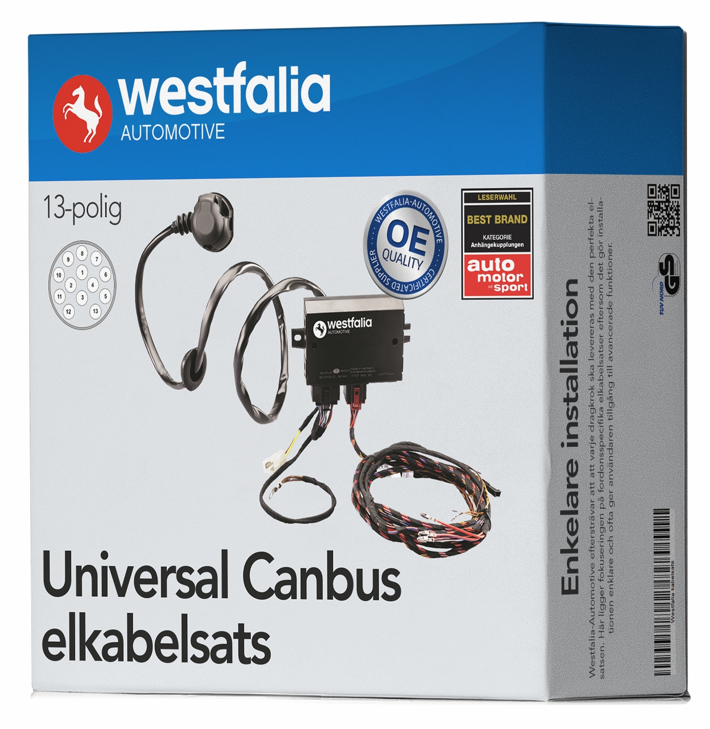 Elkabelsats Westfalia - Volvo - Hyundai - Saab - Kia - Opel - Citroen - Audi - Renault - OE PZ401C056100