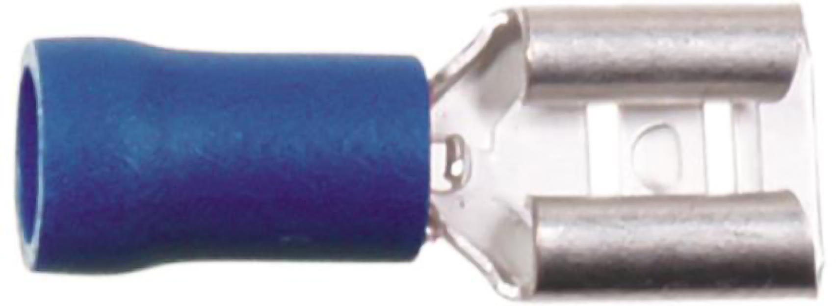 Flatstift 4,8mm² Blå styckpris