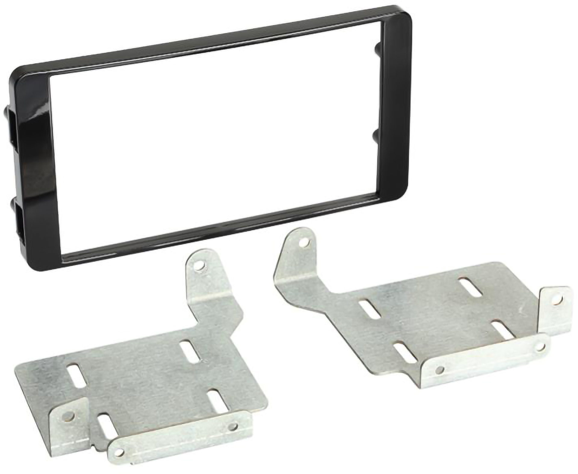 Monteringsram 2-din Mitsubishi ASX 2015- piano svart