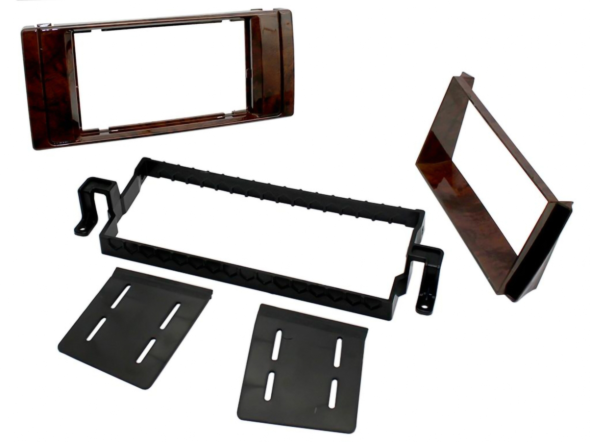 Stereoram 2-din BMW E39 1996-2004 i träfaner