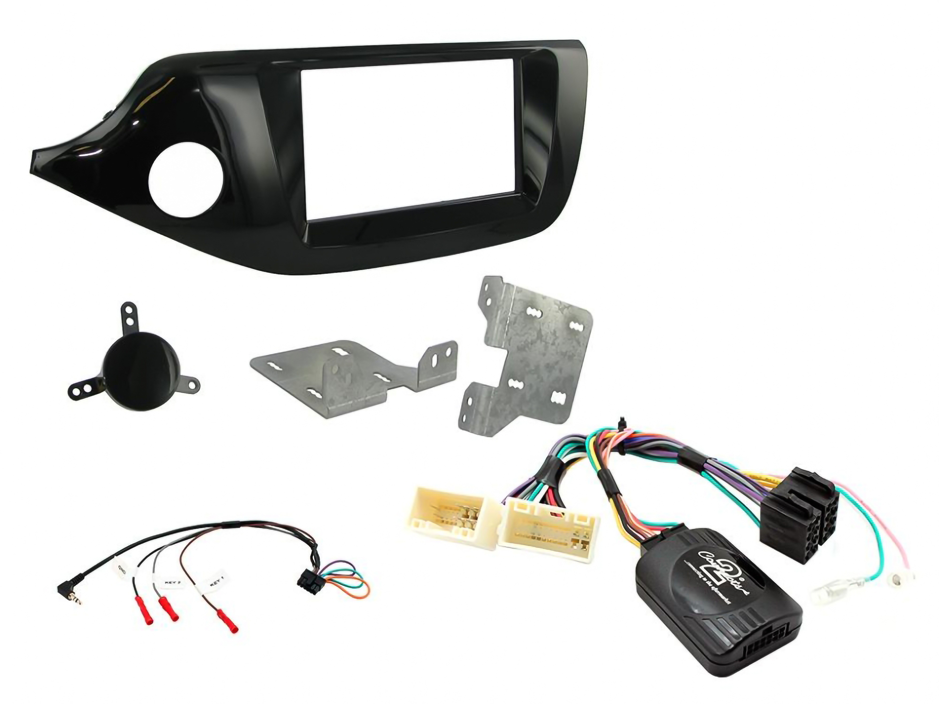 Installationskit Kia Cee'd 12> Brunlackad LHD