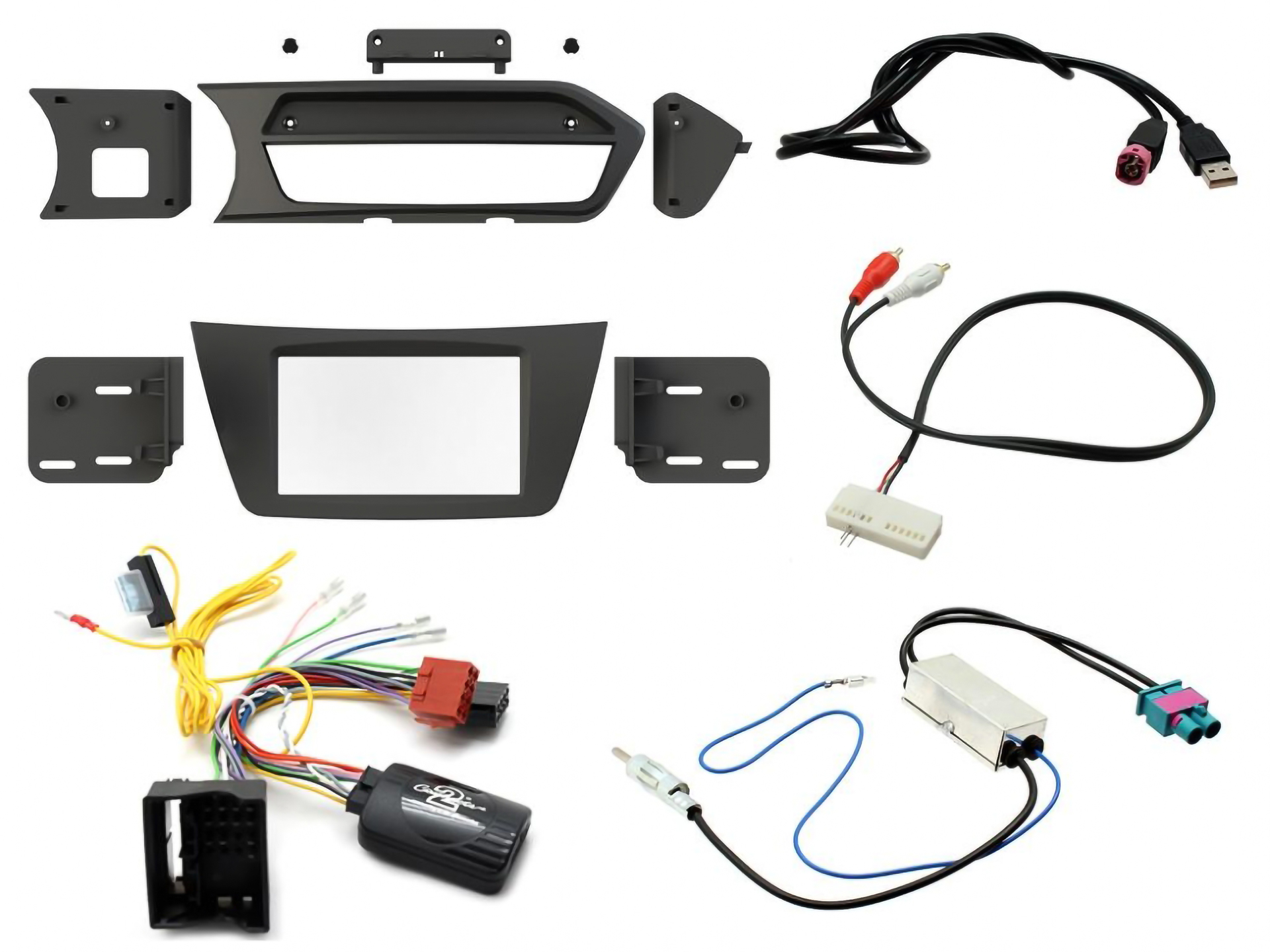 Installationskit Mercedec C-Class 12-14 LHD