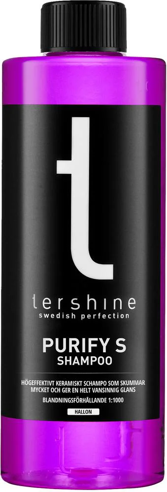 tershine Purify S Hallon - Bilschampo 500 ml