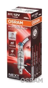 P&aelig;re, H1 NIGHT BREAKER LASER next generation, 1 stk Osram