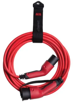 Laddkabel eConnect 7,4 kW Typ2 till Typ2, 20A, 5m DEFA