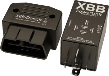 XBB Dongle & XBB PowerUnit - Trådlöst extraljusrelä - Enkel installation för CANBUS via OBD