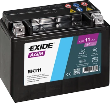 Exide Start-stop Auxiliary EK111 11 Ah