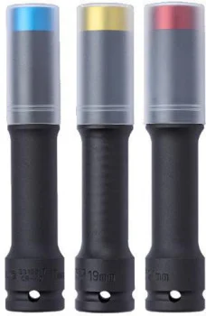 Hjulhylssats Kraft 1/2" 150mm Med Skydd 17, 19 & 21mm Sats Sonic