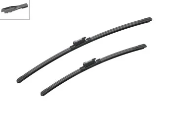 Torkarblad/Vindrutetorkare Bosch Aerotwin A620S Flatblade - 2-pack