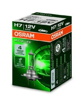 P&aelig;re, H7 ULTRA LIFE, 1 stk Osram