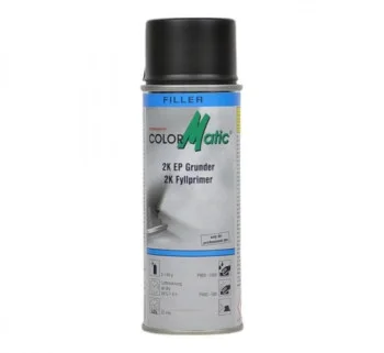 Colormatic 2K Epoxy Primer Filler HG6 - Fyllprimer Svart 200 ml