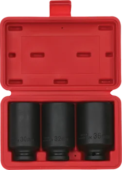 Hjulaxelhylsor 1/2" Kraft 12-Kant 30-36mm 3-Delar Sonic