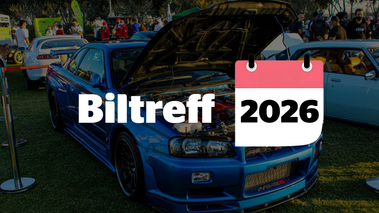 Biltreff, cruising, motoreventer og veteranbiltreff – Kalender 2026